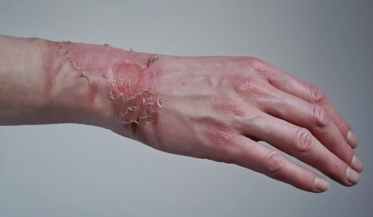 راهنماي جامع توانبخشی پس از سوختگی: تمرين على تدريب بيمار وأدوات حمایتی مثل اسپلینت - کاردمانی سابا