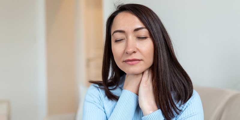 Lymph node surgery in the neck and vital points in it