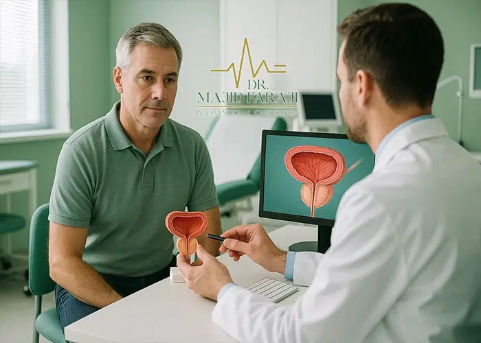 Prostate volume reduction Does the size of the prostate shrink?