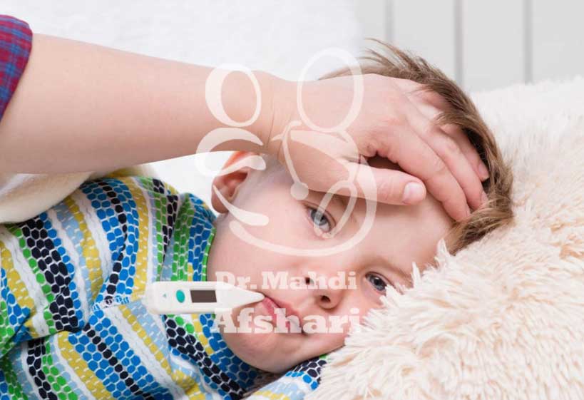 علاج الحمى المرتفعة عند الأطفال دليل الطوارئ والتشنجات والحمى 39+ (غرب طهران) - الدكتور مهدي أفشاري أخصائي الأطفال حديثي الولادة والأطفال والمراهقين