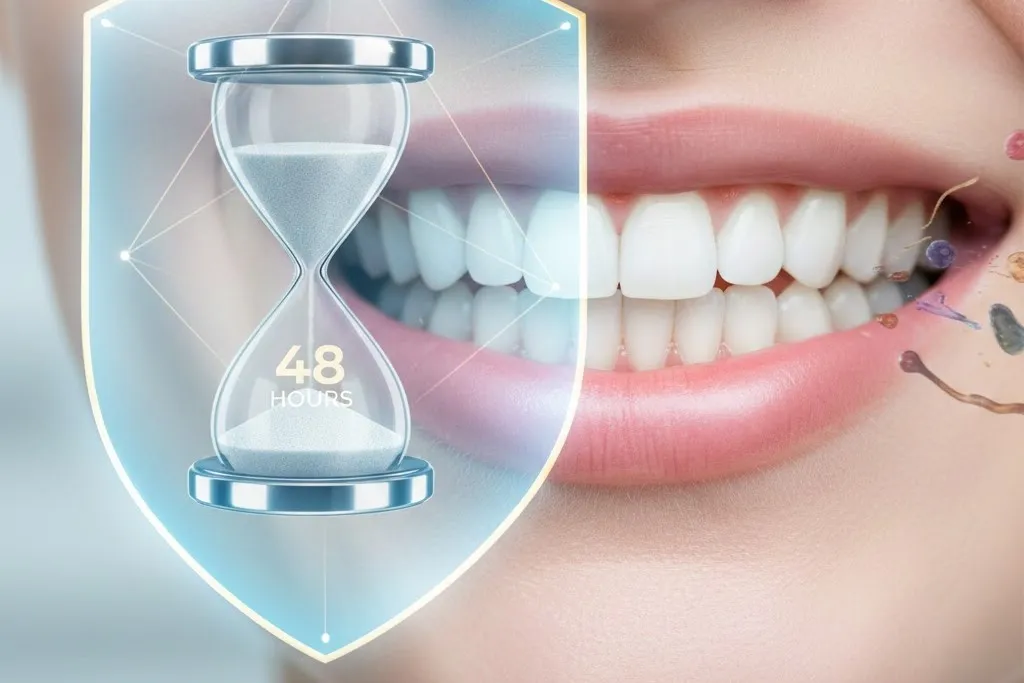 Care after teeth bleaching