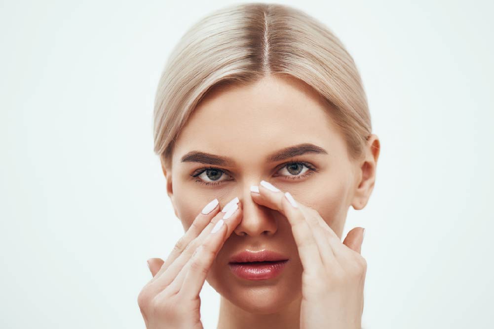 ادم استخوانی بینی بعد از جراحی