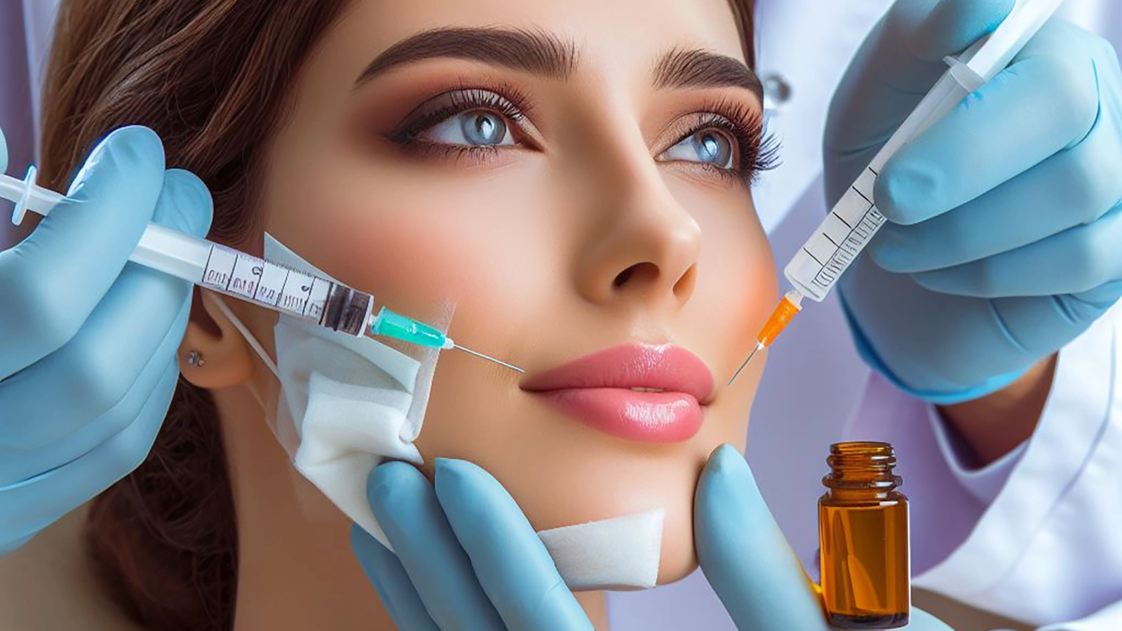 تزریق ژل لب در رگ