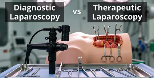 The difference between diagnostic and therapeutic laparoscopy in women Review the application, benefits and differences