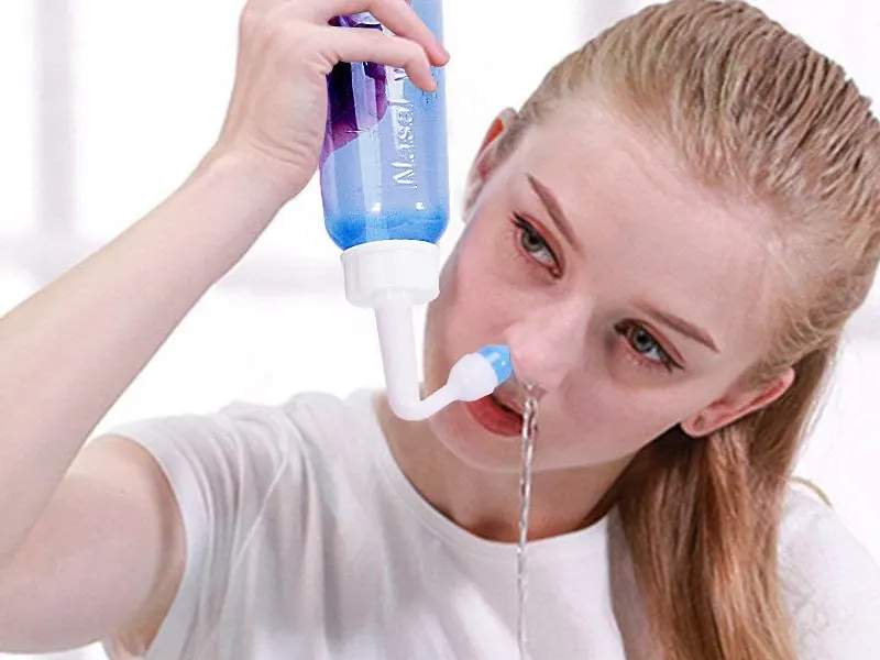 How to wash the nose after surgery?