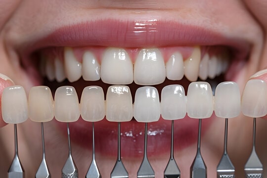 Types of tooth composite color; The most natural composite color color