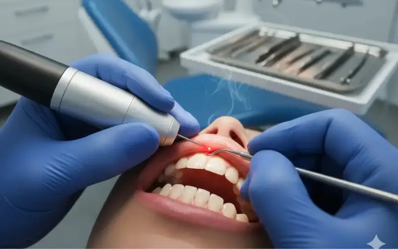 جراحی لثه برای روکش دندان؛ راهی برای دوام، زیبایی و سلامت