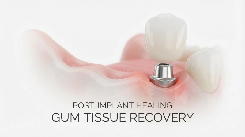 Gum whitening after implant surgery; How normal is it? - Center for Gum and Implant Surgery, Dr. Affir and Dr. Shanae