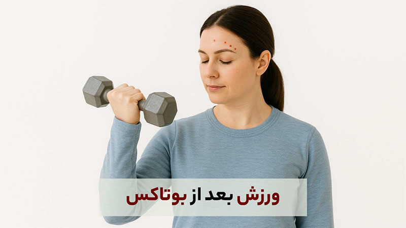 آیا می توان بعد از تزریق بوتاکس ورزش کرد؟