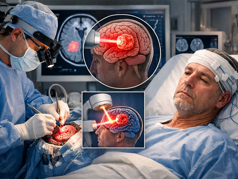 درمان تومور مغزی