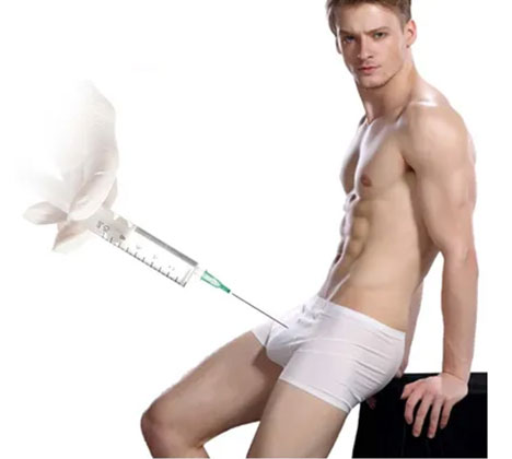 حقن مادة هلامية في الأعضاء التناسلية الذكرية في قزوين