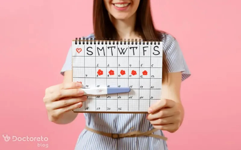 How is ovulation date calculated?