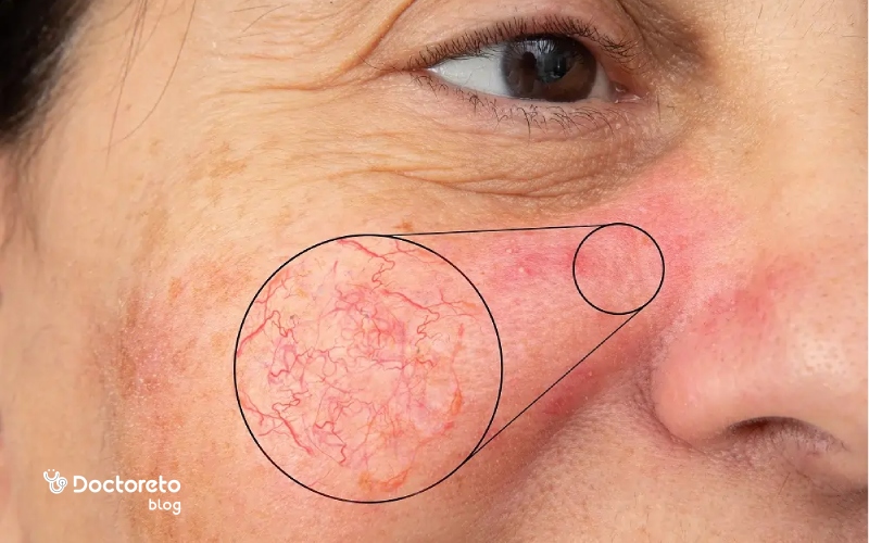 واریس صورت چیست و چگونه آن را درمان کنیم؟